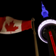 Image for article titled Photos: World landmarks light up in Tricolore to show solidarity with France